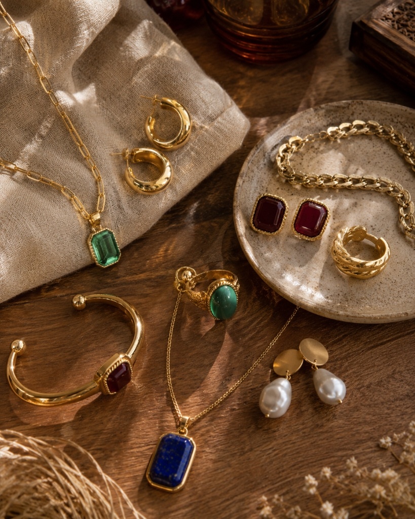 Gold Luxury Jewelry & Gemstones