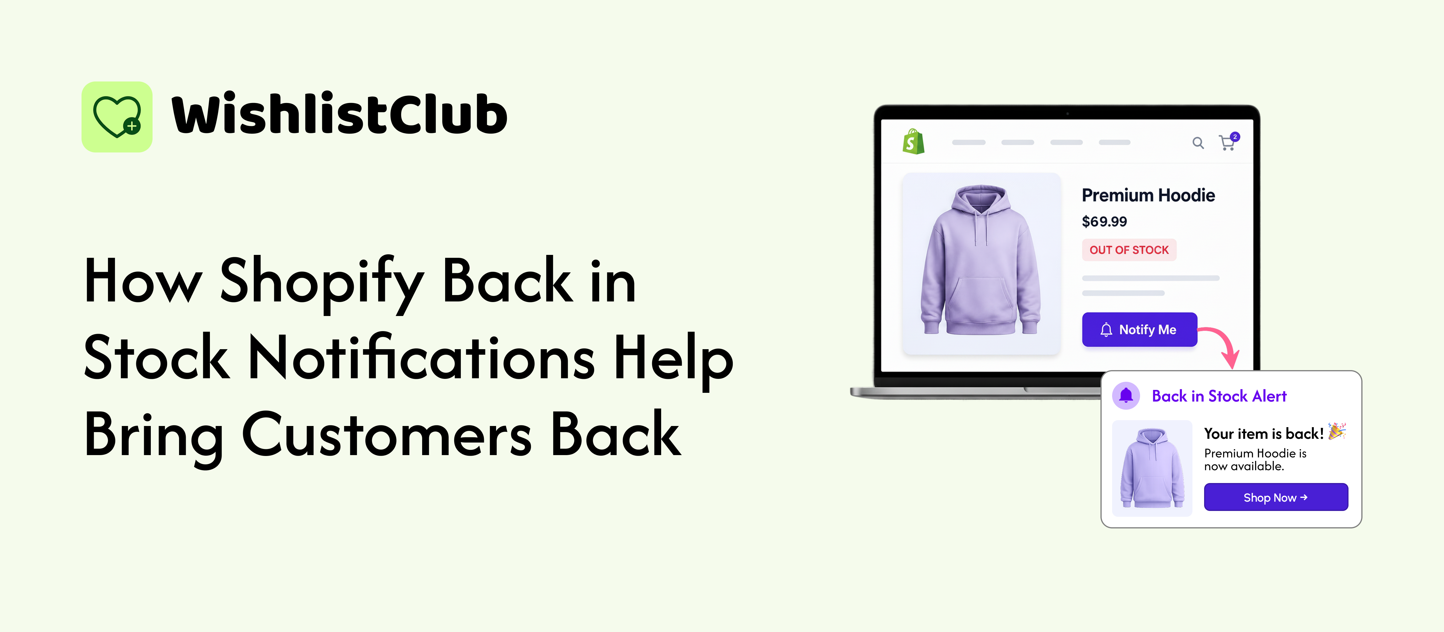 How Shopify Back in Stock Notifications Bring Customers Back
