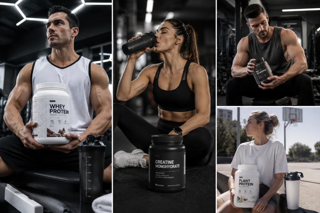 High-Performance Sports Nutrition & Wellness Shopify Store